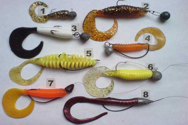 Best soft baits for zander